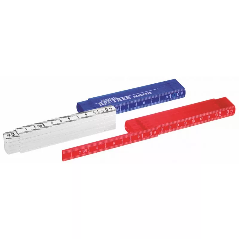Kunststoff-Glieder-Zollstock 1 Meter (4c-bedruckt) 1