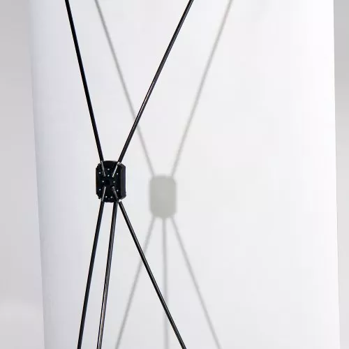 Detailaufnahme X-Halterung