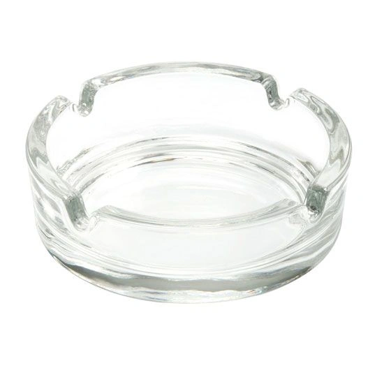 Glaskarer Aschenbecher