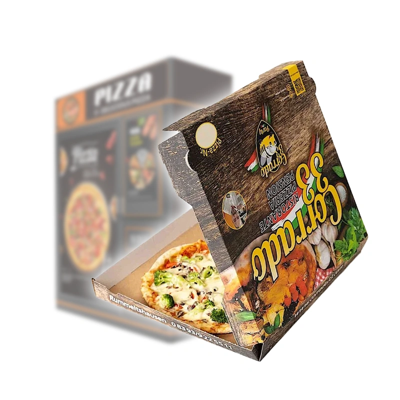 Pizzaverpackung für Automaten