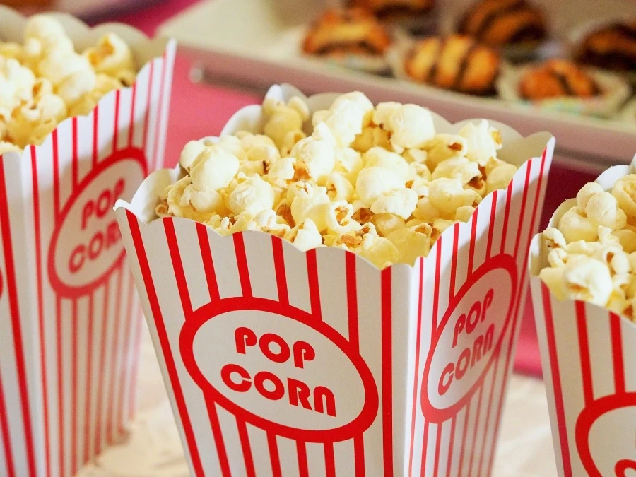 Printed Popcorn Cups