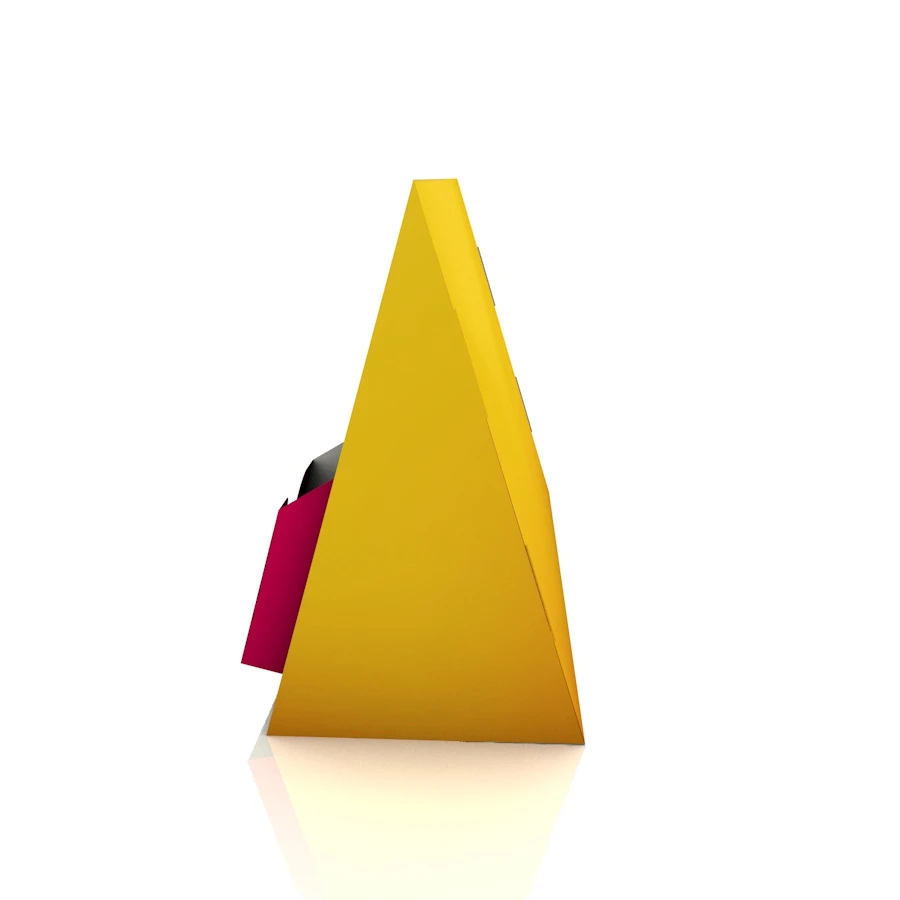 Tischdisplay "Pyramid" inkl. DIN A5 Flyerhalter 1
