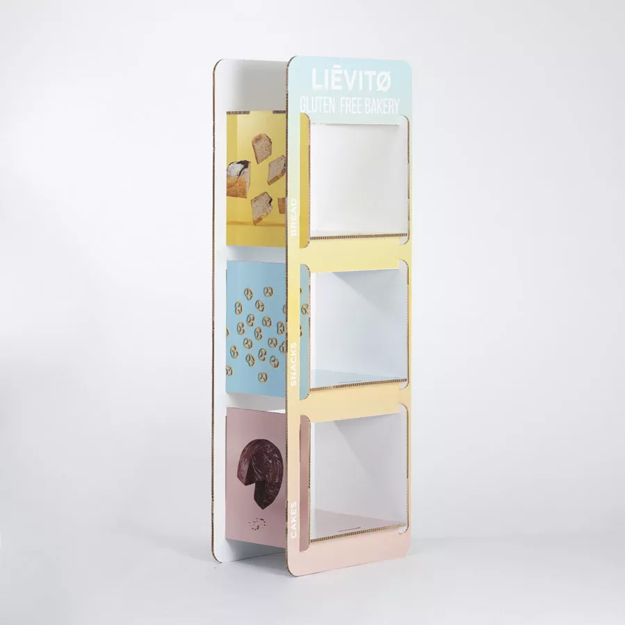 Bedruckbares Kartonregal "BOARDY" 1