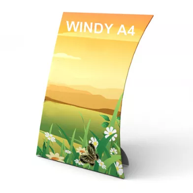 Tischaufsteller WINDY DIN A4 1