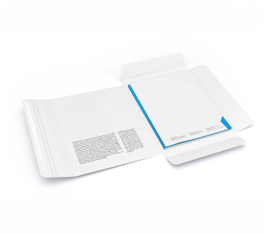 Mappe mit Perforation